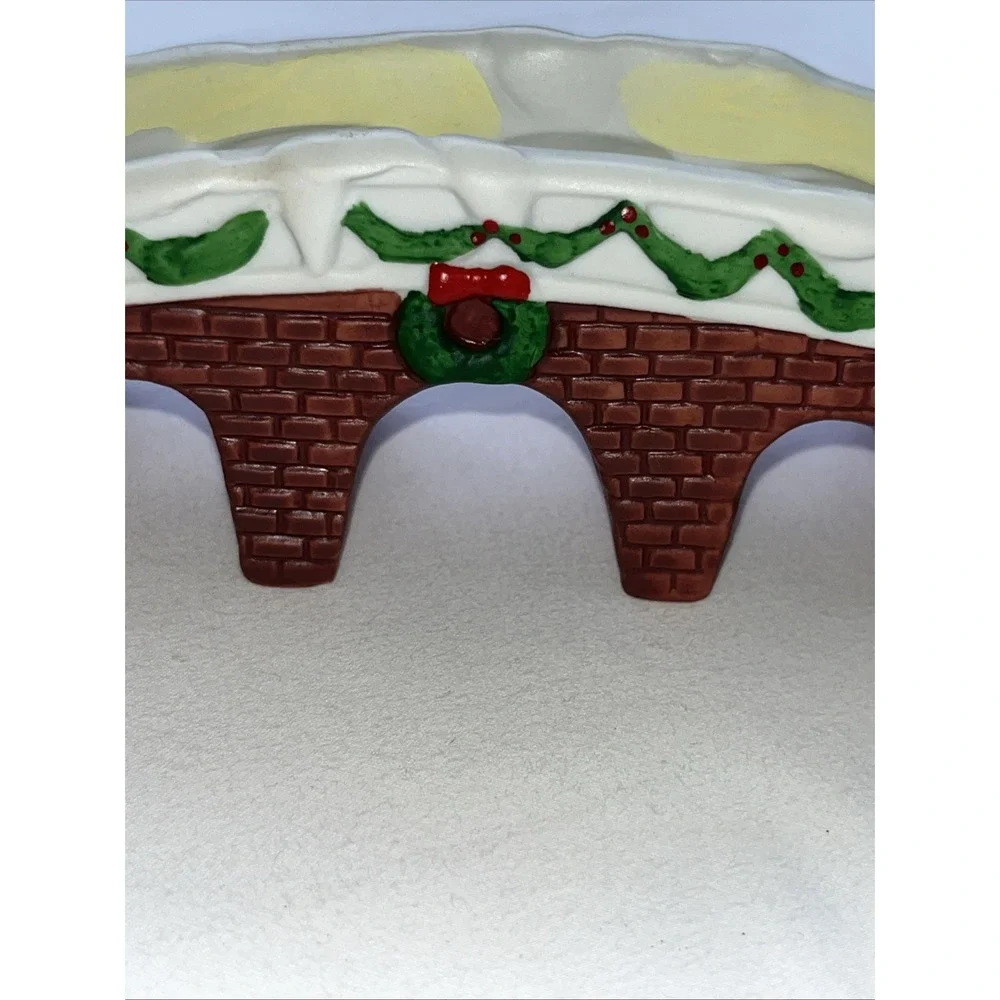 Dickens Keepsake Porcelain Brick Bridge‎ Hand-crafted
